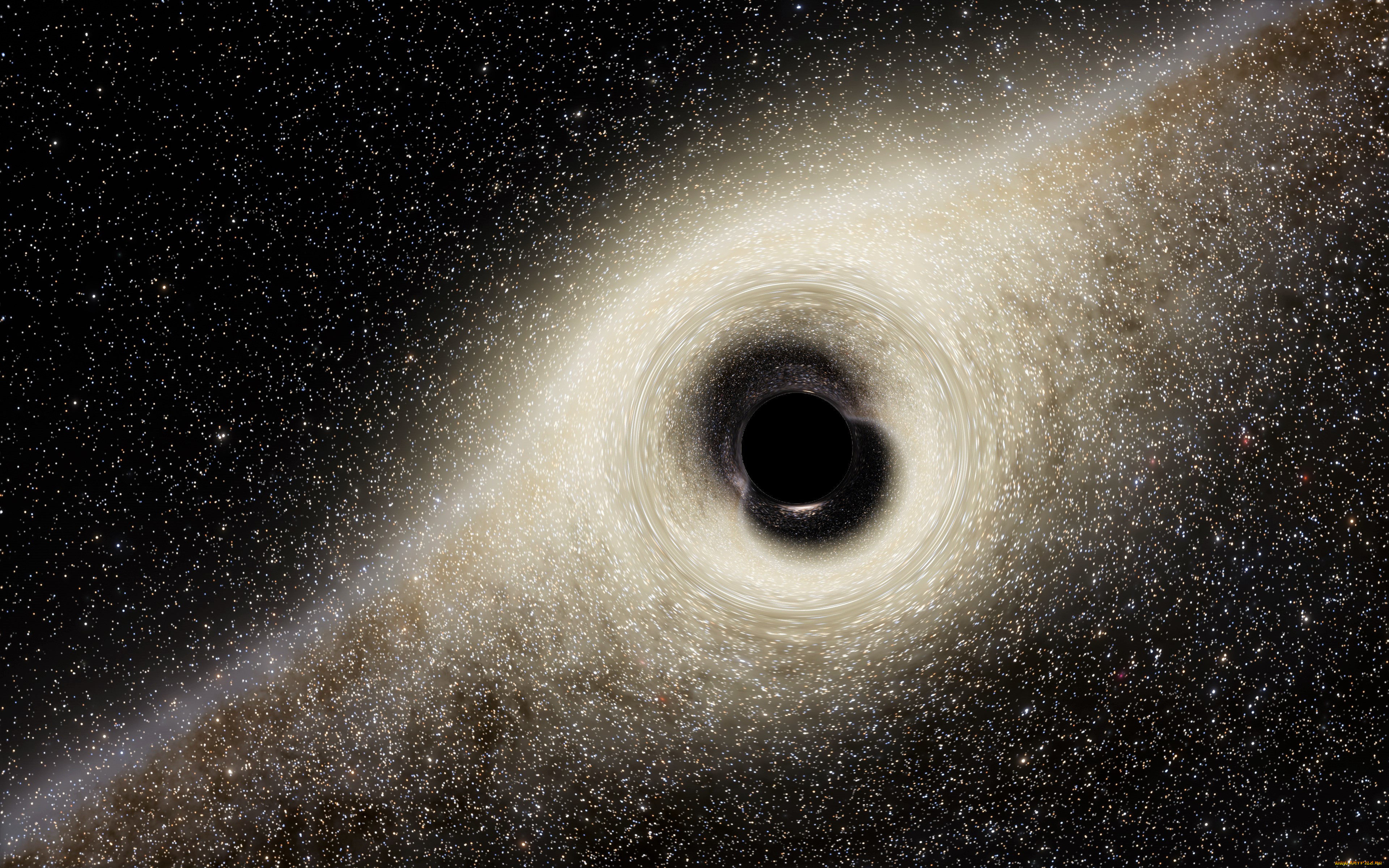космос, Черные дыры, black, hole, Чёрная, дыра, область, пространства-вре.....